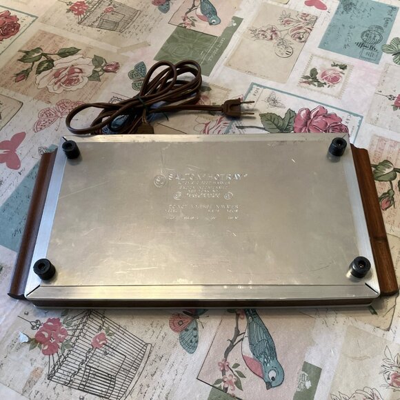 Vintage Salton H-110 Warmer HoTray Hot Tray Warming Plate Tested - Picture 3 of 8